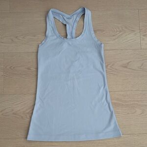 Lululemon cool racerback blue linen